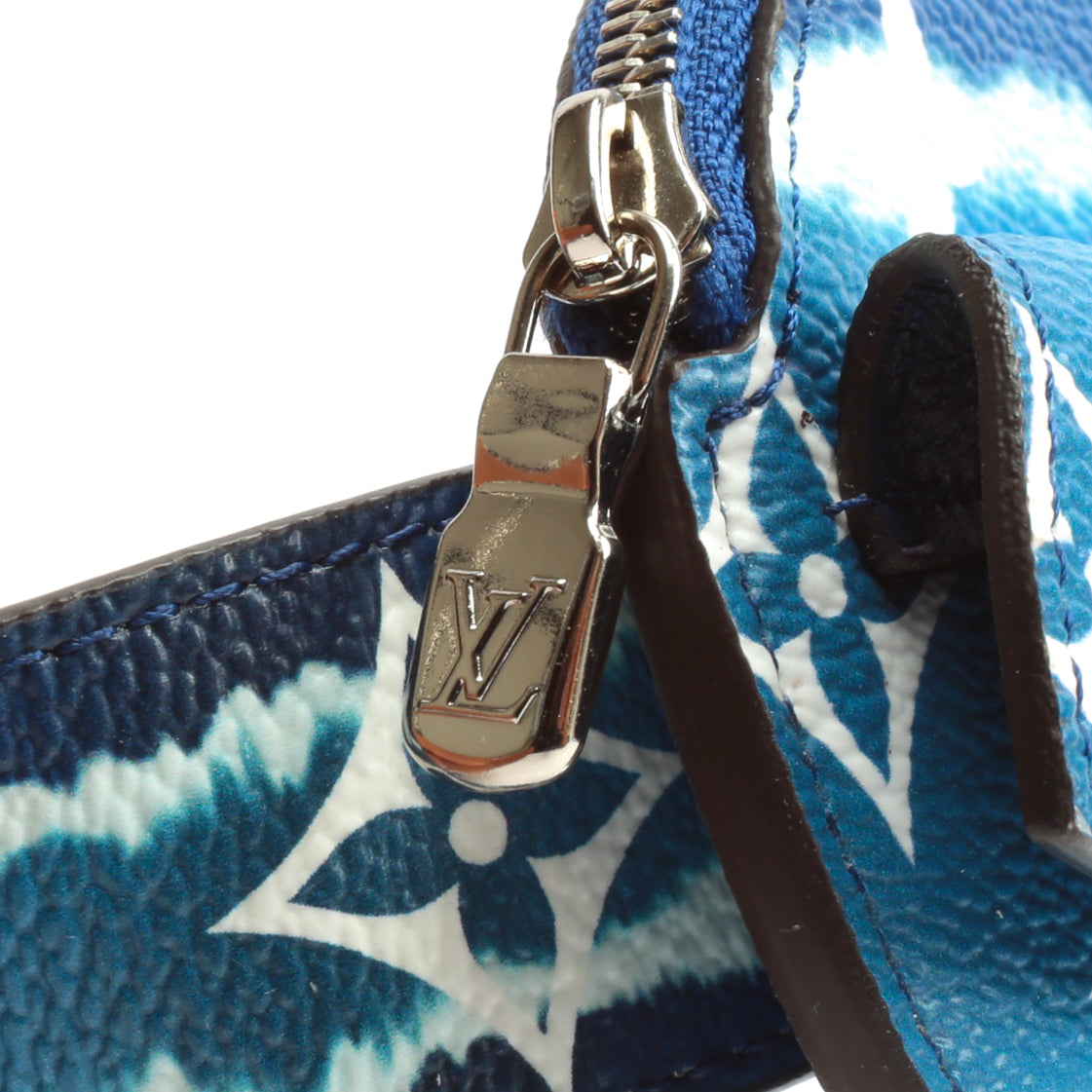 Louis Vuitton Monogram Blue Escale Daily Multi Pocket 30MM Belt Bag