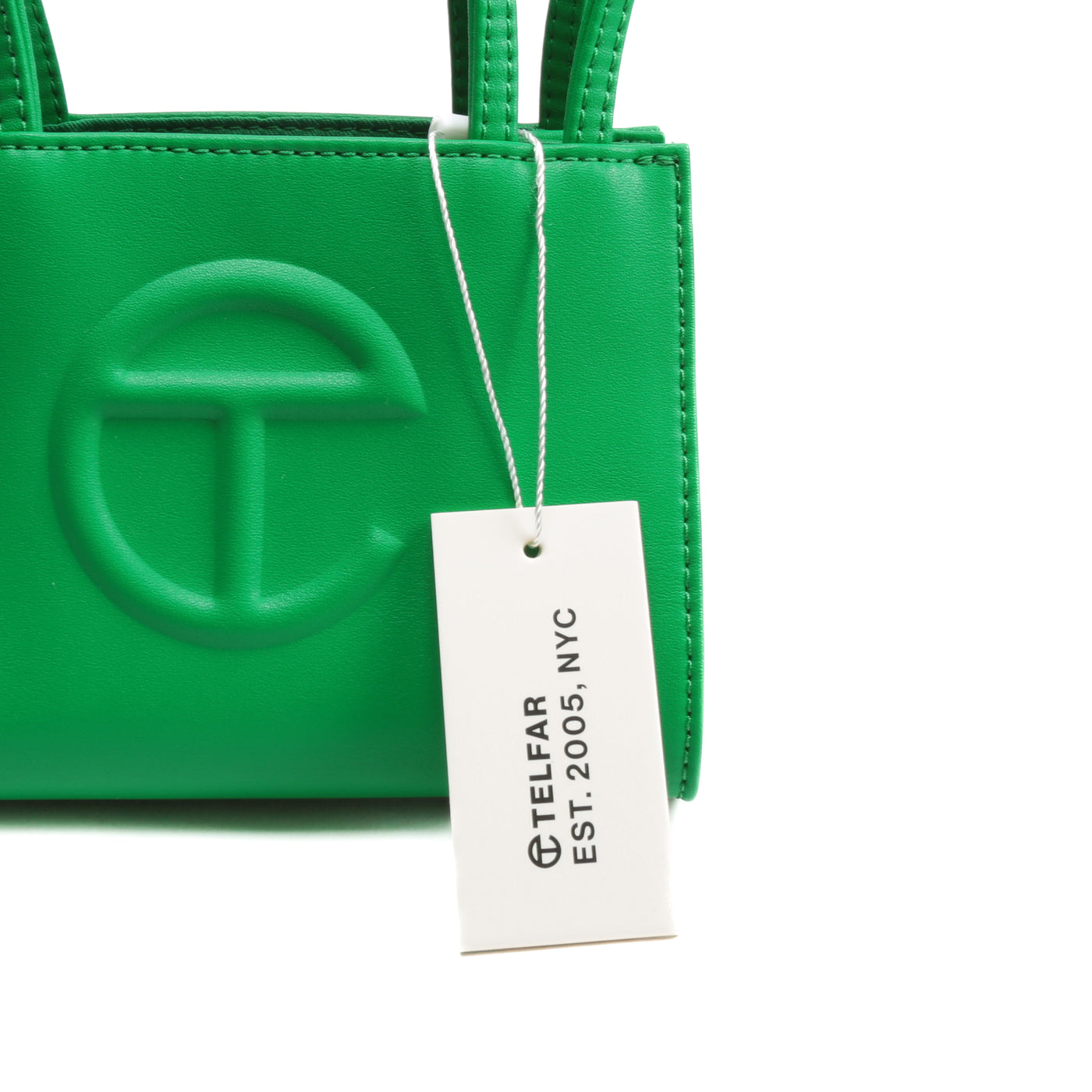 TELFAR Small Greenscreen Shopping Bag