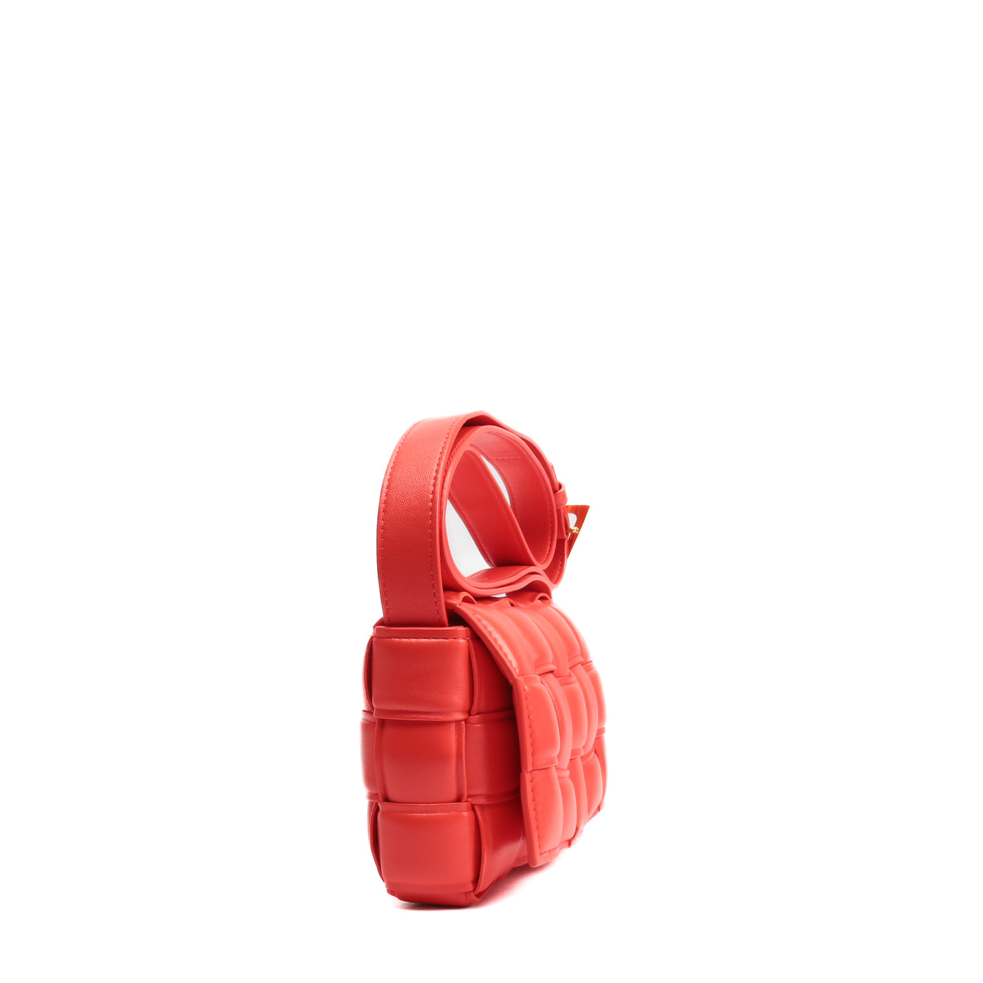 BOTTEGA VENETA Small Padded Cassette Bag- Red