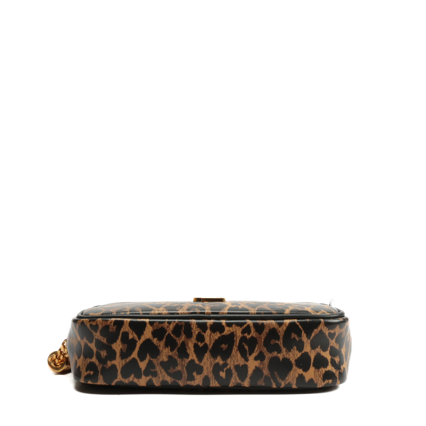 SAINT LAURENT Mini Leopard Lou Camera Bag
