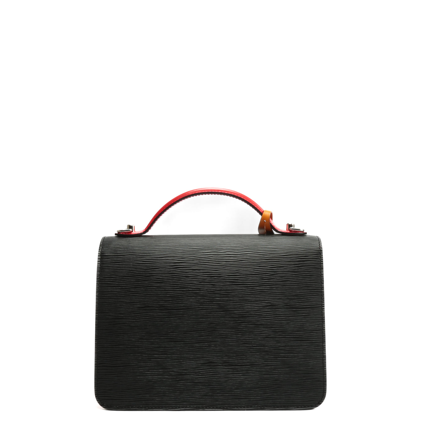 Louis Vuitton Black Epi Leather Monceau Bag
