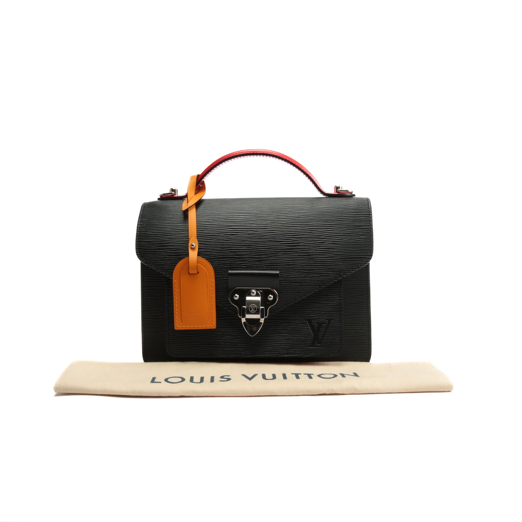 Louis Vuitton Epi Clery Coquelicot Pochette