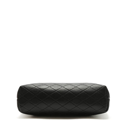SAINT LAURENT Gaby Quilted Leather Black Pouch