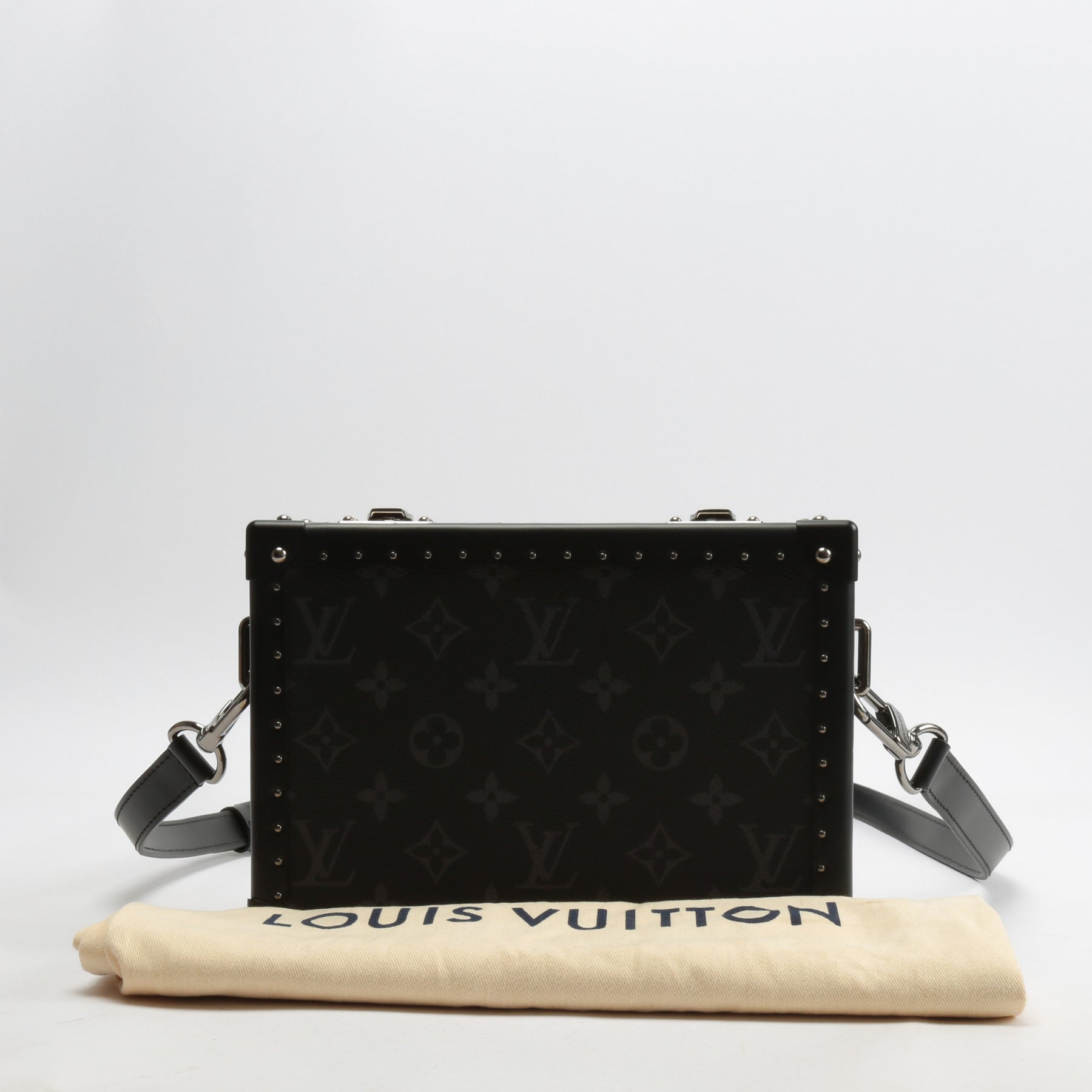 Louis Vuitton Clutch Box Bag Eclipse - THE PURSE AFFAIR