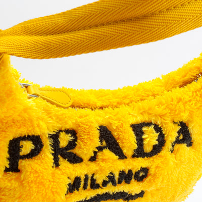 PRADA Re-Edition 2000 Mini Terry Cloth - Yellow