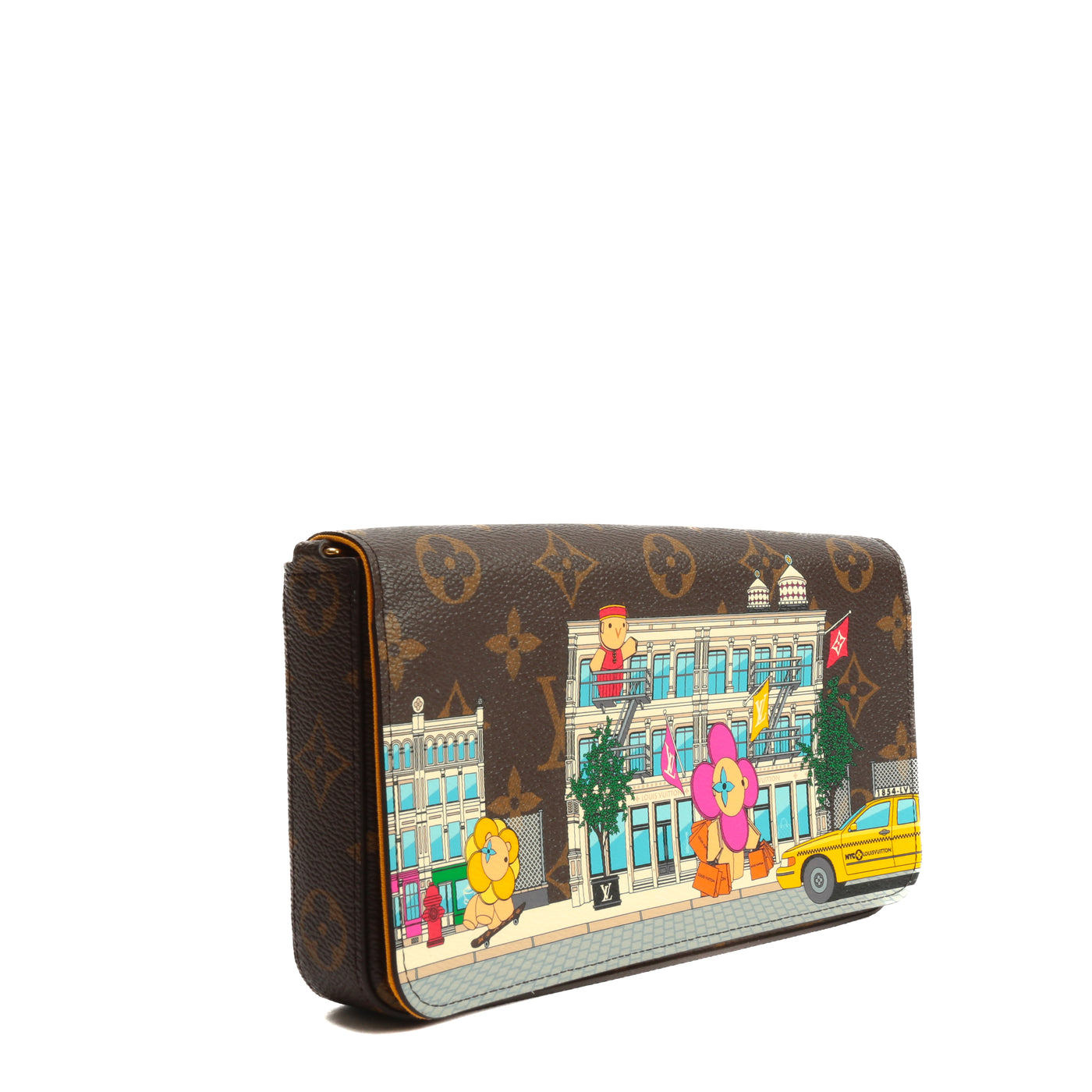 Louis Vuitton, Bags, Louis Vuitton Felicie Pochette Lv Logo Canvas Chain  Strap Bag Limited Edition