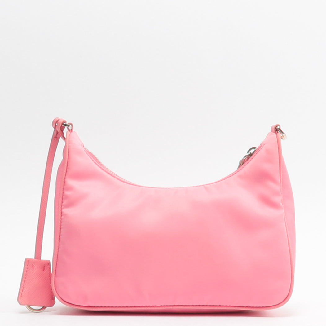 Prada, Bags, Prada Reedition 205 Begonia Pink Nylon Crossbody Bag