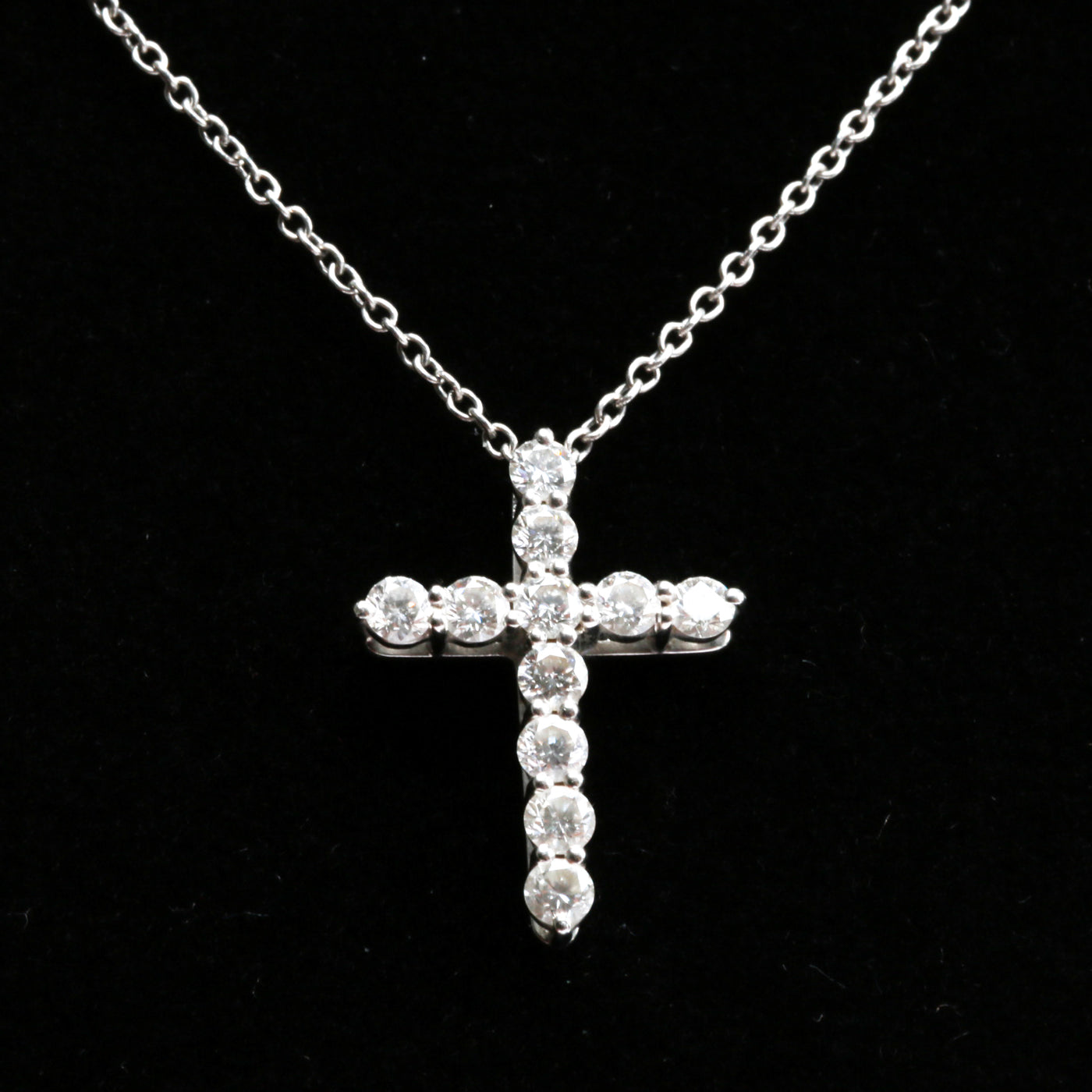 TIFFANY & CO. Diamond Cross Necklace - FINAL SALE