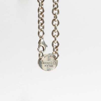 TIFFANY & CO. Oval Tag Classic Necklace - FINAL SALE