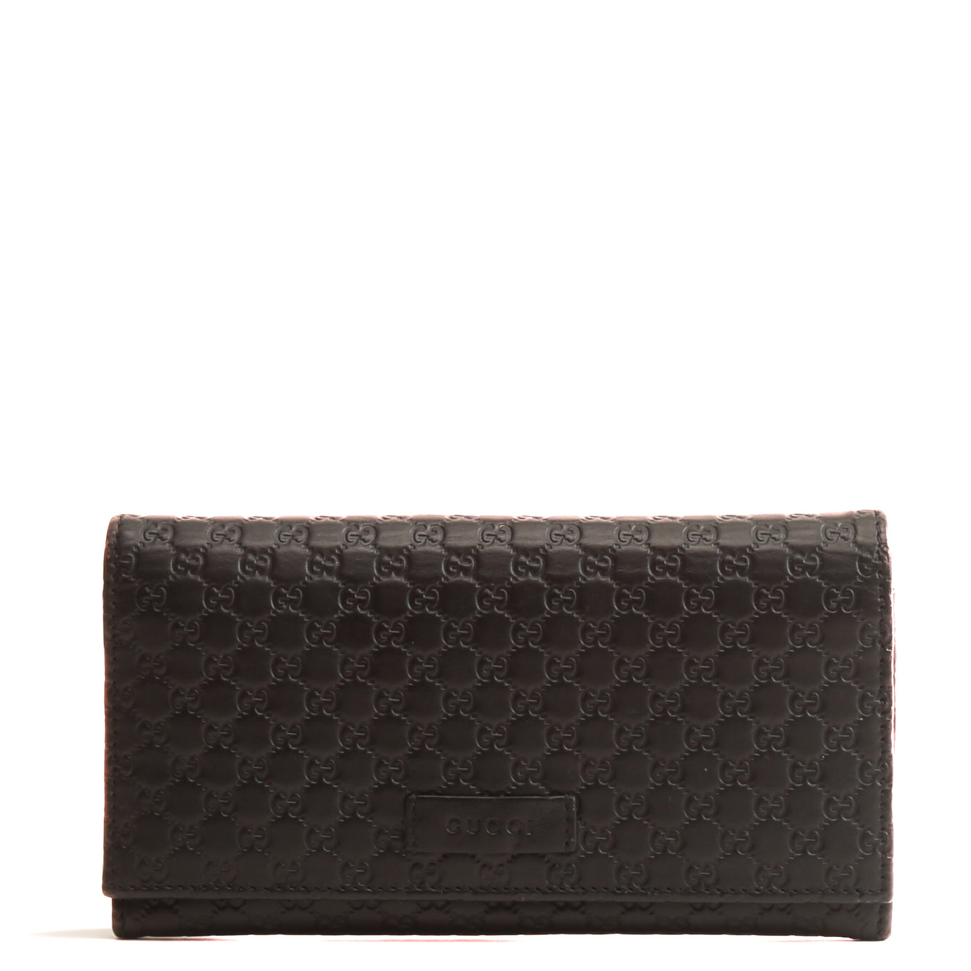 GUCCI Micro Guccissima Continental Wallet - Black - OUTLET FINAL SALE