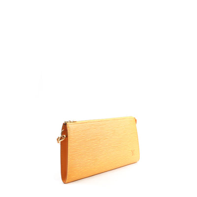 LOUIS VUITTON Epi Leather Pochette Accessoires 24 - Yellow