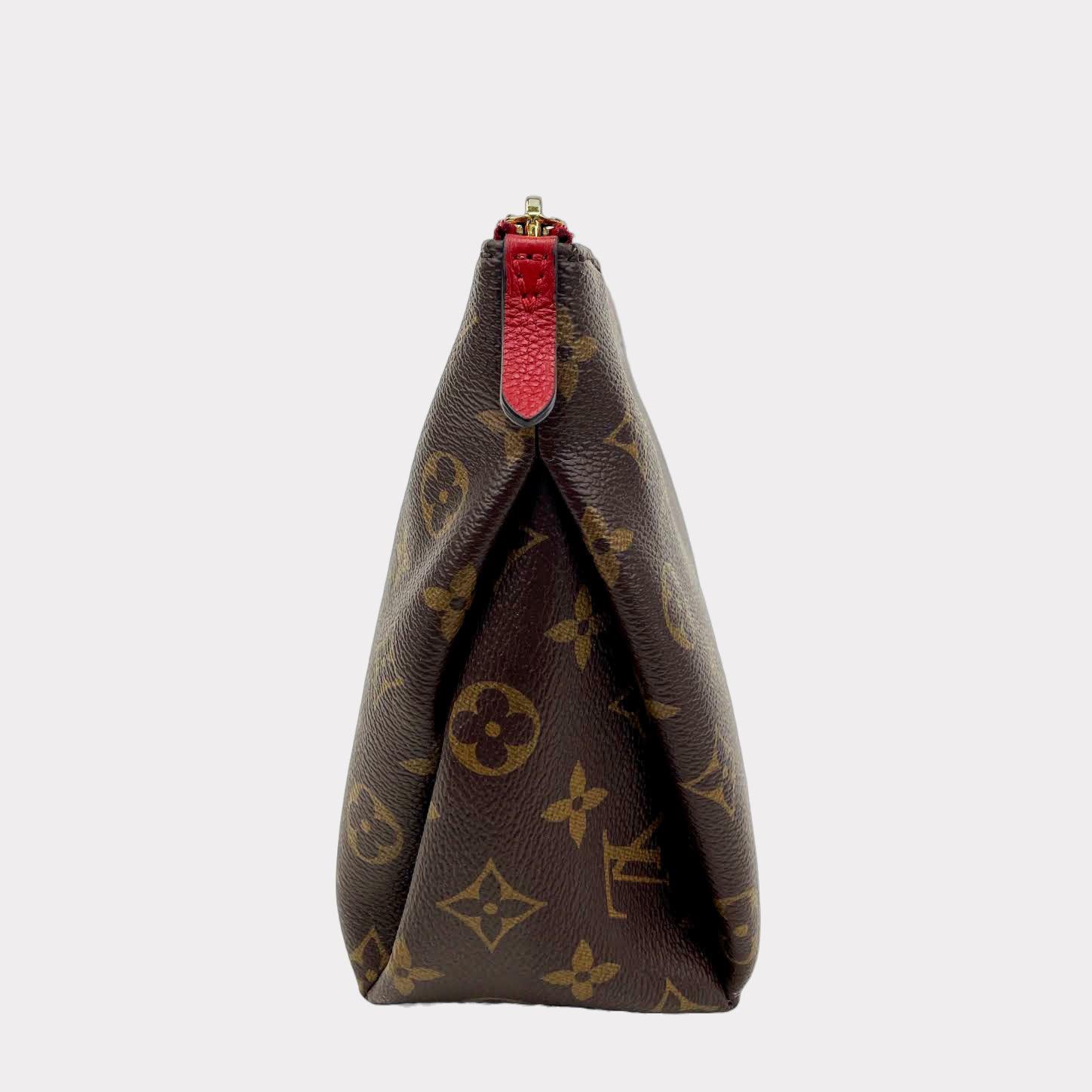 Louis Vuitton LV Pallas beauty case Brown Leather ref.239002