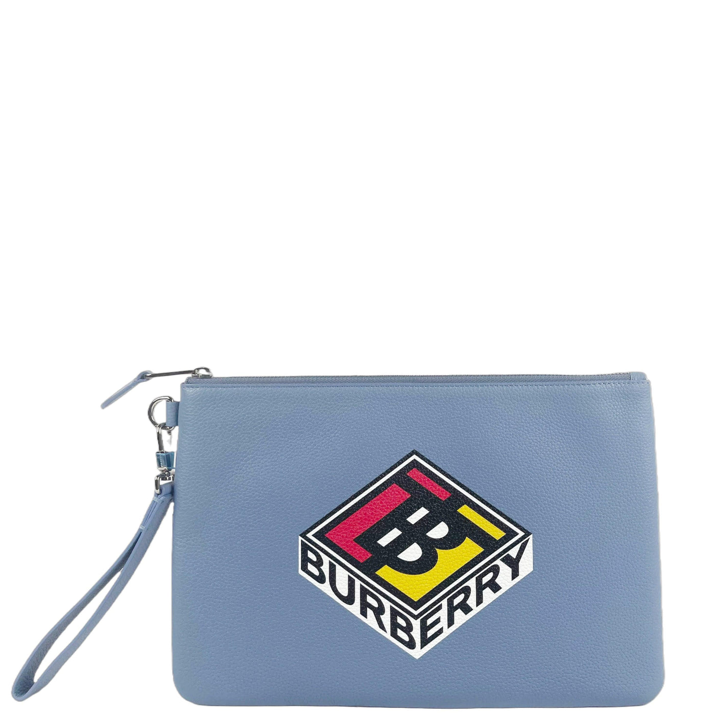 Burberry Graphic Logo Clutch Pouch Bag