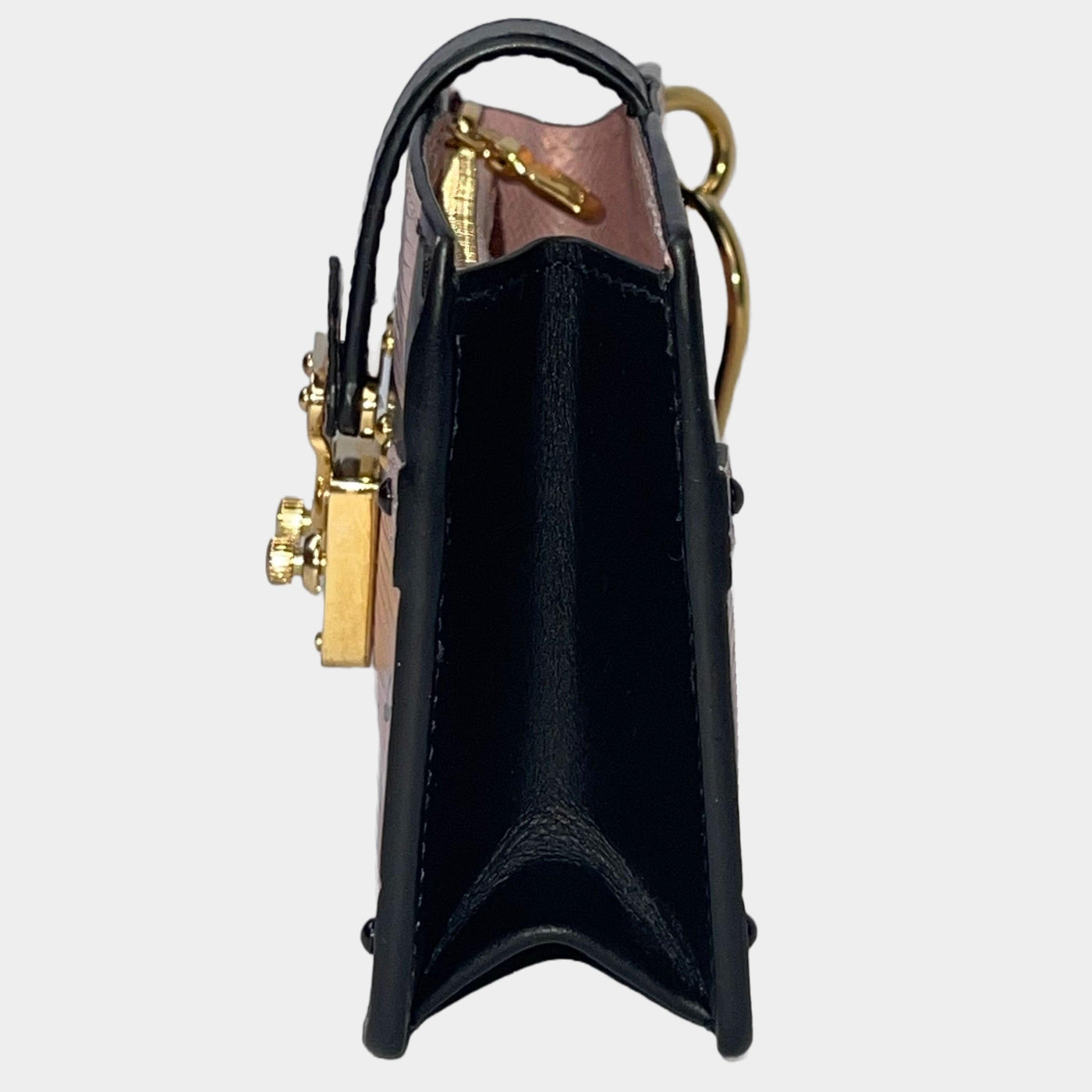 Louis Vuitton Black Epi Leather Trunk Multicartes Wallet