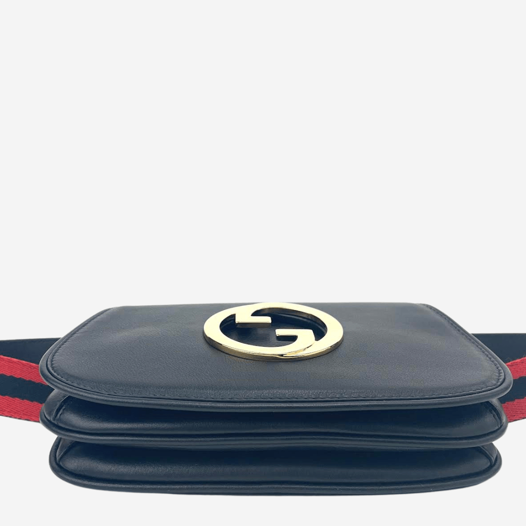 GUCCI Belt Bag w/Red Blue Web Strap – ALB