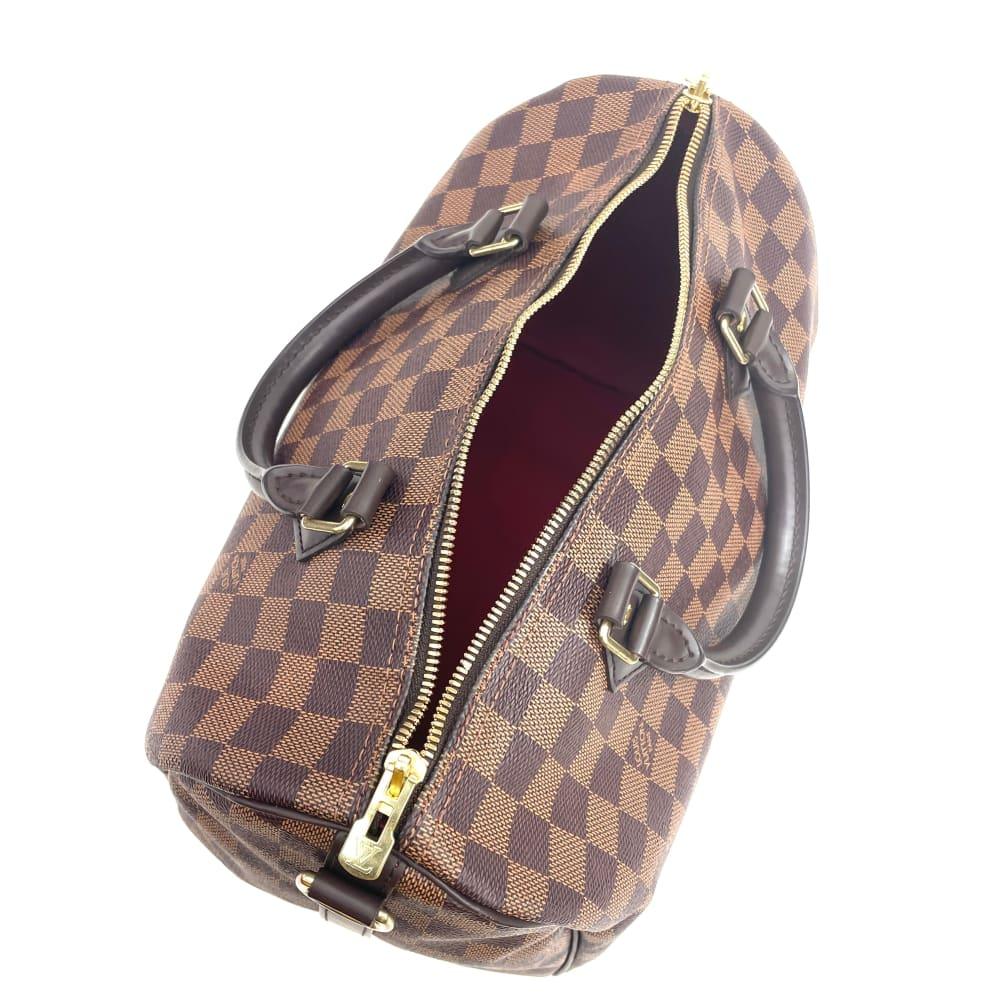 Louis Vuitton Damier Ebene Speedy Bandouliere 30 Handbag