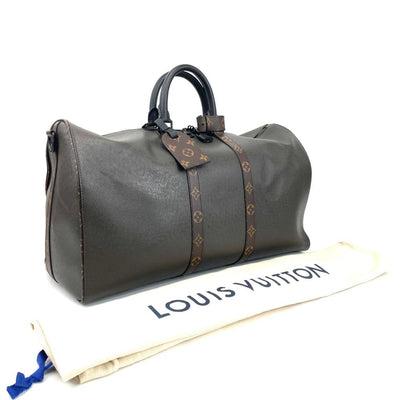 LOUIS VUITTON  Keepall 50 Taiga Leather Monogram - Limited Edition - ALB