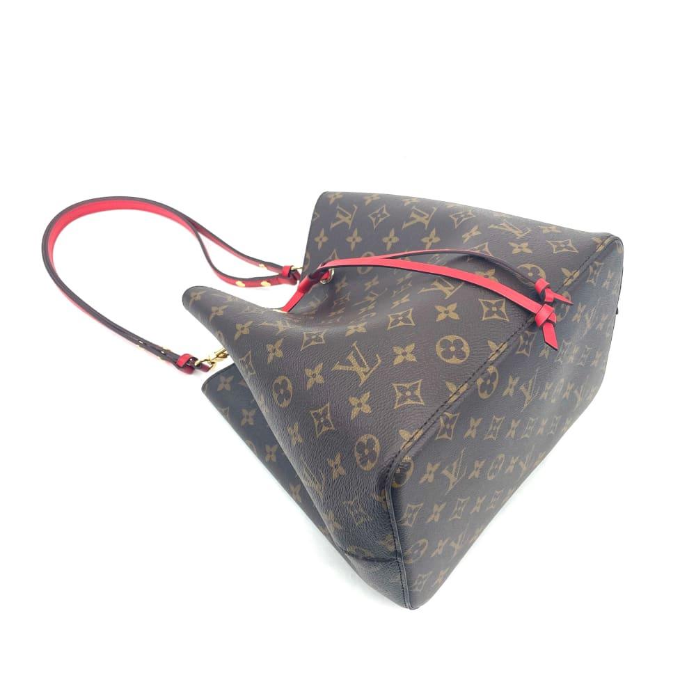 MODA ARCHIVE X REBAG Pre-Owned Louis Vuitton NeoNoe Monogram Canvas with Shearling  Bag BB - ShopStyle