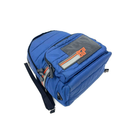 PRADA Logo Pocket Nylon Quilted Backpack-OUTLET ITEM FINAL SALE - ALB